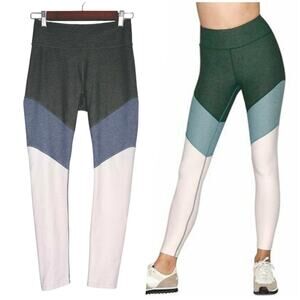 Outdoor Voices | Women | Tri-Tone 7/8 Length Athletic Workout Leggings | Small